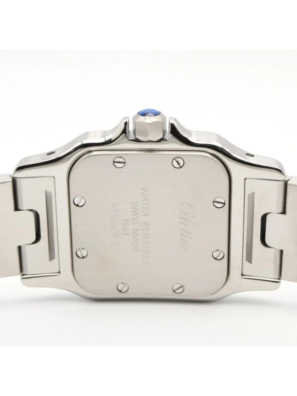 Cartier Watch Santos Galbee SM Silver Stainless Steel